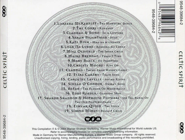 Various - Celtic Spirit (CD, Comp) - Image 2