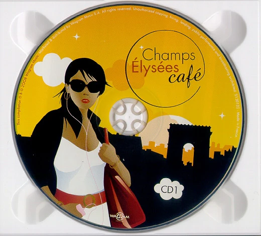 Various - Champs Elysées Café (2xCD, Comp) - Image 3