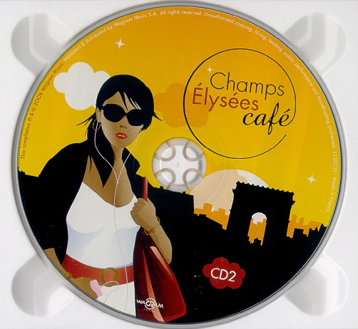 Various - Champs Elysées Café (2xCD, Comp) - Image 4