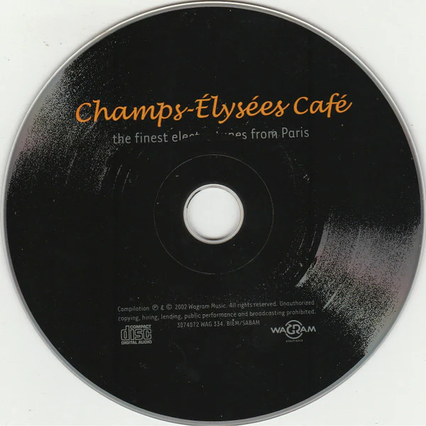Various - Champs-Élysées Café (CD, Comp, Dig) - Image 3