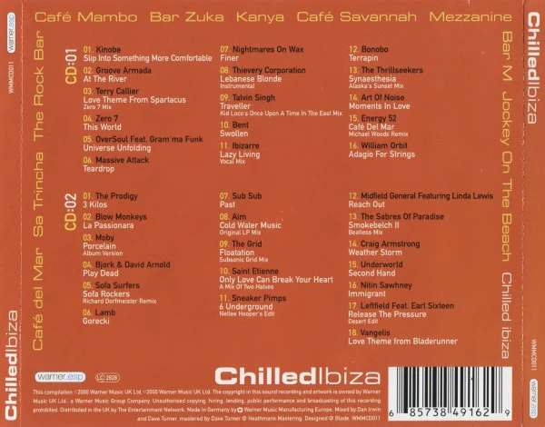 Various - Chilled Ibiza (2xCD, Mixed) - Image 2