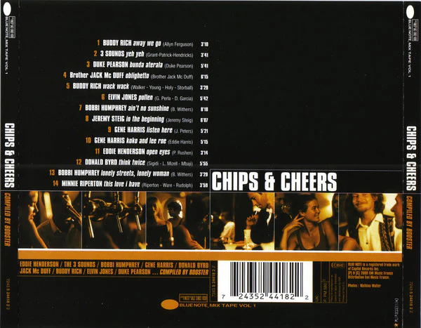 Various - Chips & Cheers (Blue Note Mix Tape Vol. 1) (CD, Comp) - Image 2
