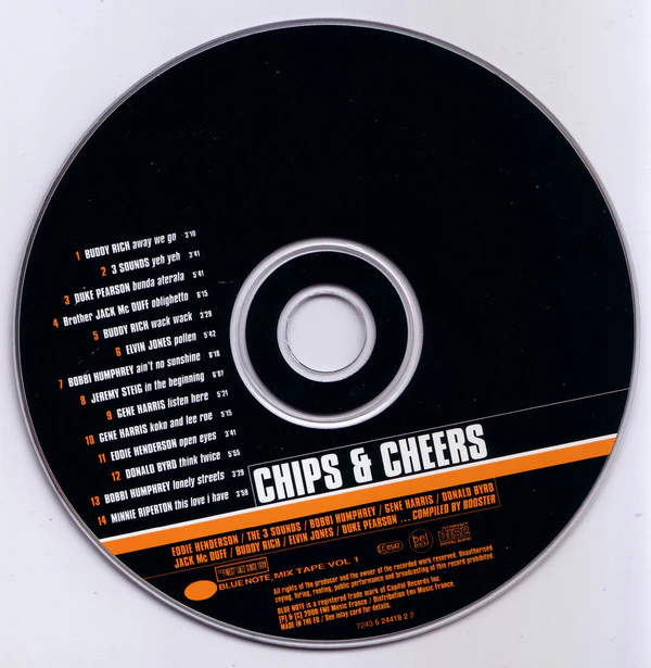 Various - Chips & Cheers (Blue Note Mix Tape Vol. 1) (CD, Comp) - Image 3