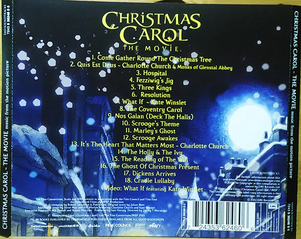Various - Christmas Carol - The Movie. Music From The Motion Picture (CD, Comp, Enh) - Image 3
