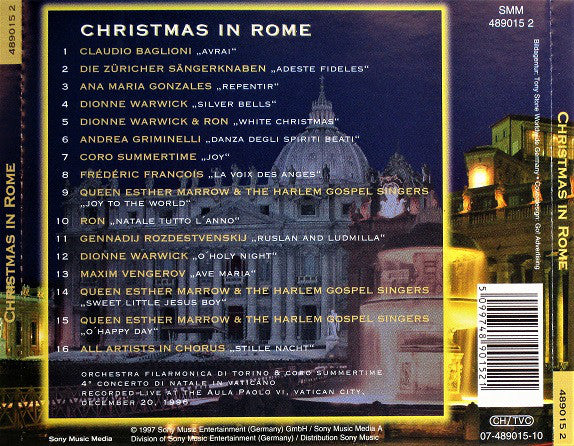 Various - Christmas In Rome (CD, Comp) - Image 2