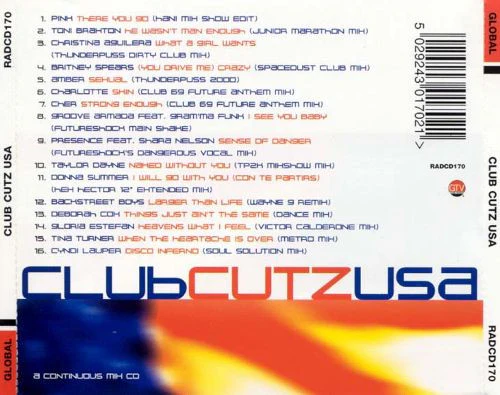 Various - Club Cutz USA - The 12" Mixes (CD, Comp, Mixed) - Image 2