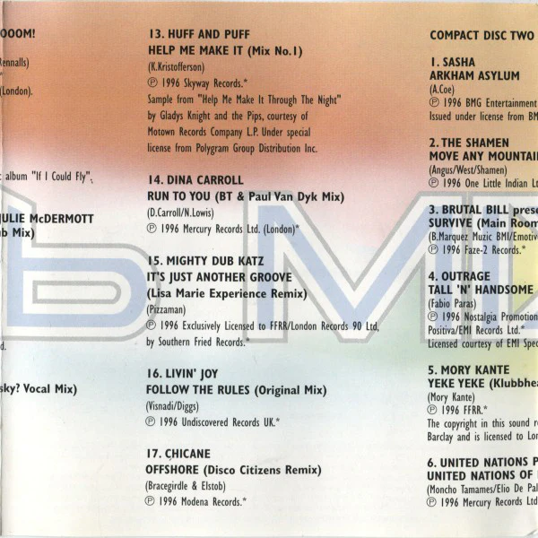 Various - Club Mix 97 (2xCD, Mixed) - Image 4