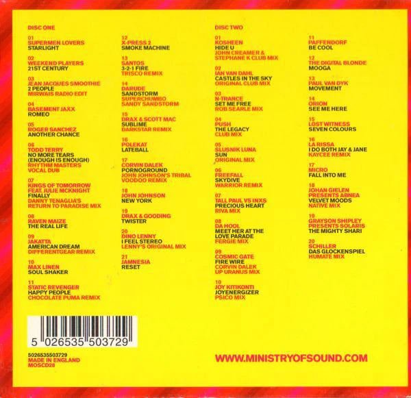 Various - Club Nation 2001 (2xCD, Mixed) - Image 2