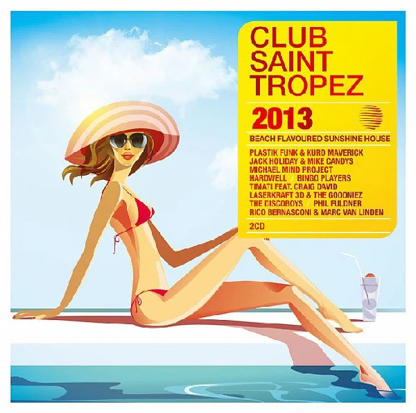 Various - Club Saint Tropez 2013 (2xCD, Comp)