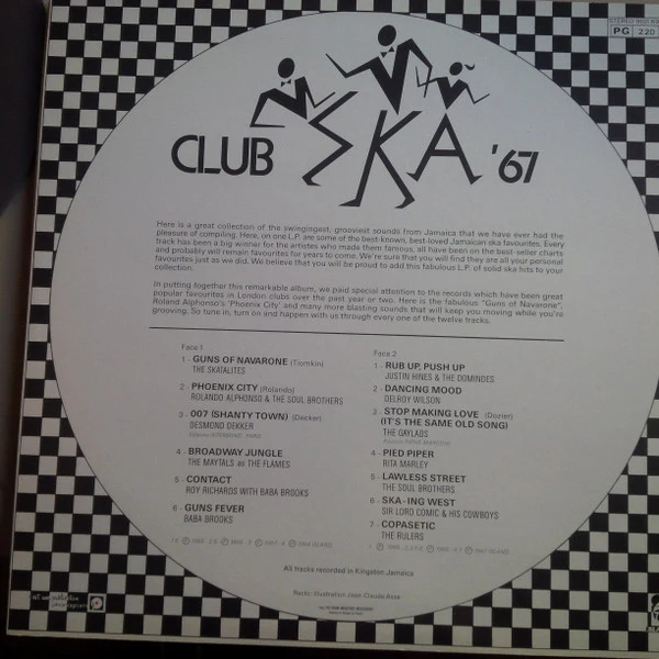 Various - Club Ska '67 (LP, Comp) - Image 2