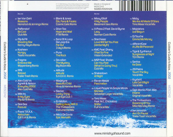 Various - Clubber's Guide To... Ibiza 2002 (2xCD, Comp, Mixed) - Image 4