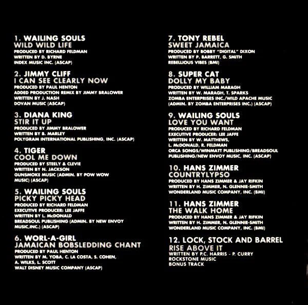 Various - Cool Runnings (Music From The Motion Picture) (CD, Comp) - Image 3