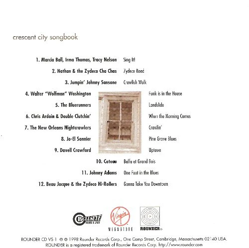 Various - Crescent City Songbook (CD, Comp, Promo) - Image 2
