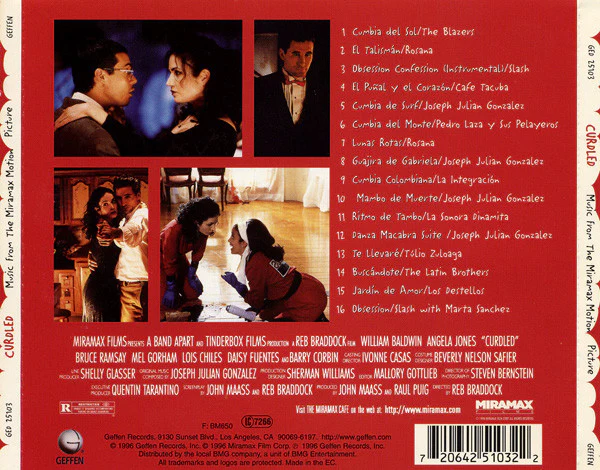 Various - Curdled - Music From The Miramax Motion Picture (CD, Comp) - Image 2