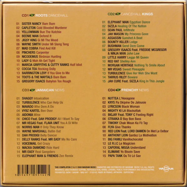 Various - Dancehall Fever (4xCD, Comp, Box) - Image 2