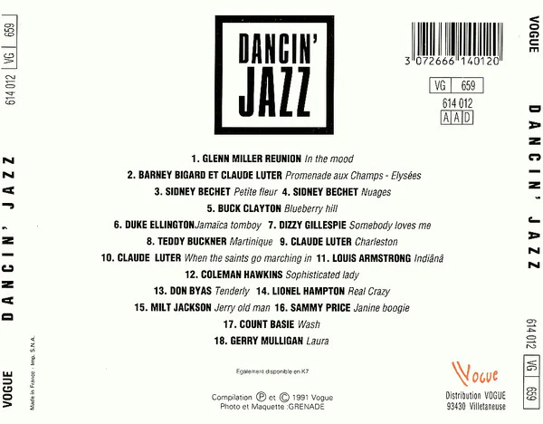 Various - Dancin' Jazz - 18 Grands Succès (CD, Comp) - Image 2