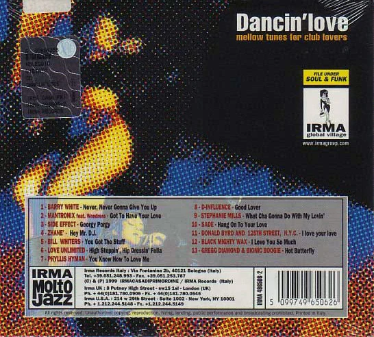 Various - Dancin' Love - Mellow Tunes For Club Lovers (CD, Comp) - Image 2