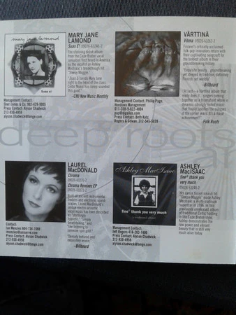 Various - Deep Roots & Future Grooves (CD, Comp, Promo) - Image 2
