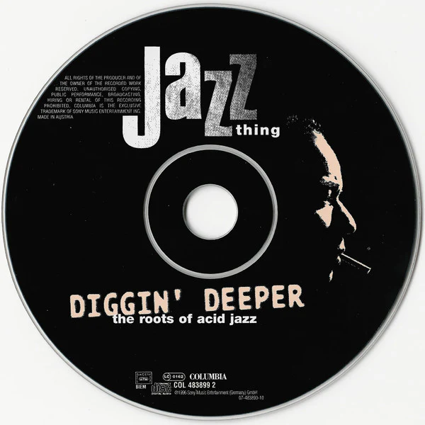 Various - Diggin' Deeper - The Roots Of Acid Jazz (CD, Comp) - Image 3