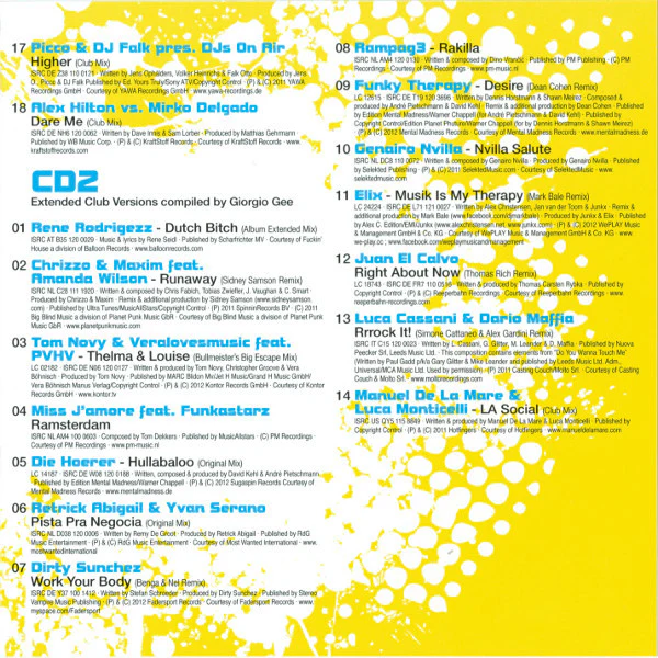 Various - Dirty Clubbing Vol.2 (2xCD, Comp) - Image 3