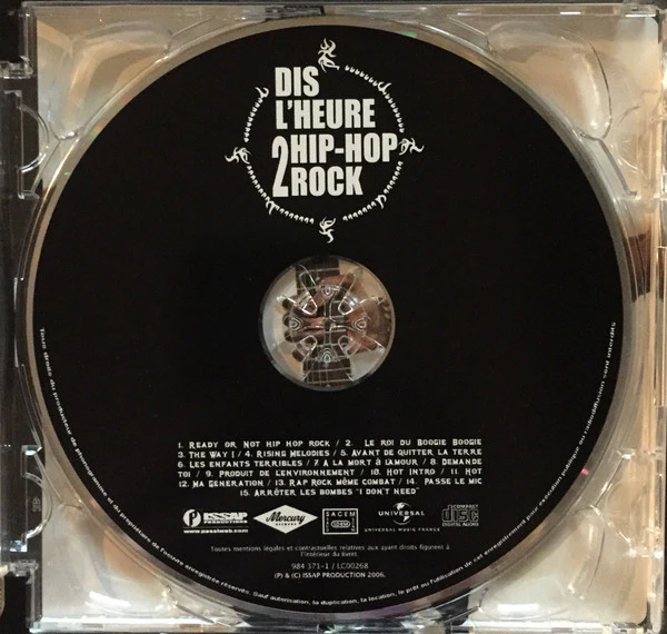 Various - Dis L'Heure 2 Hip-Hop Rock (CD, Album) - Image 3