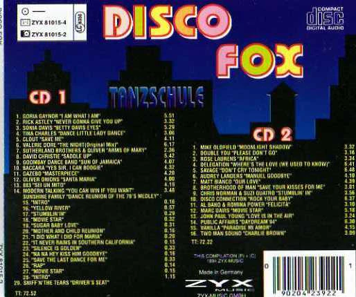 Various - Disco-Fox (2xCD, Comp) - Image 2