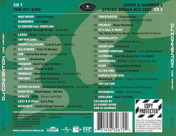 Various - DJ Convention - Code Thirteen (2xCD, Mixed) - Image 4