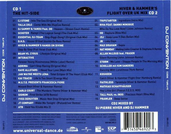 Various - DJ Convention - Code Twelve (2xCD, Mixed) - Image 3