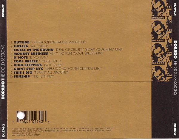 Various - Dorado: The Gold Sessions (CD, Comp) - Image 2