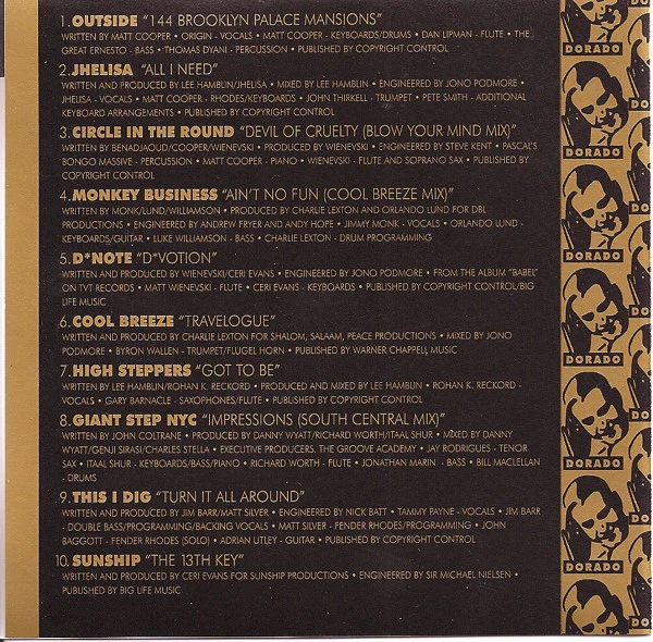 Various - Dorado: The Gold Sessions (CD, Comp) - Image 3
