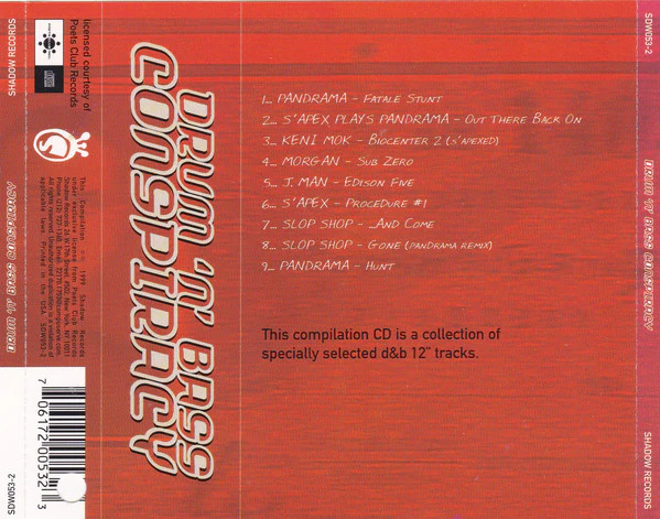Various - Drum 'N' Bass Conspiracy (Dark D'N'B For Dangerous Minds) (CD, Comp) - Image 2
