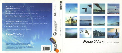 Various - East 2 West - Crossing Continents (CD, Comp)