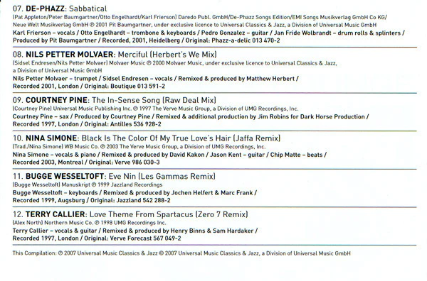Various - Electric Jazz Lounge (CD, Comp, RM) - Image 3