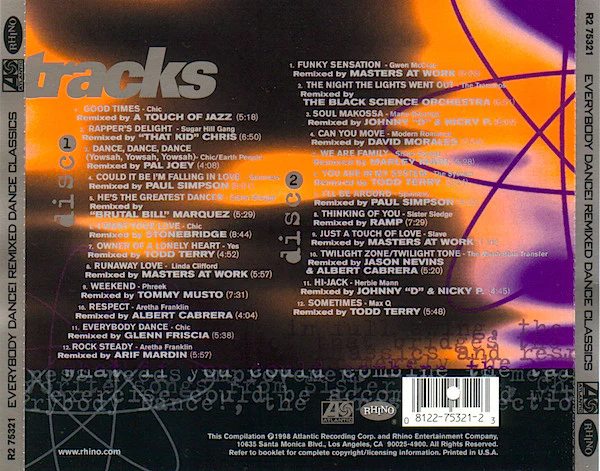 Various - Everybody Dance! Remixed Dance Classics (2xCD, Comp) - Image 2
