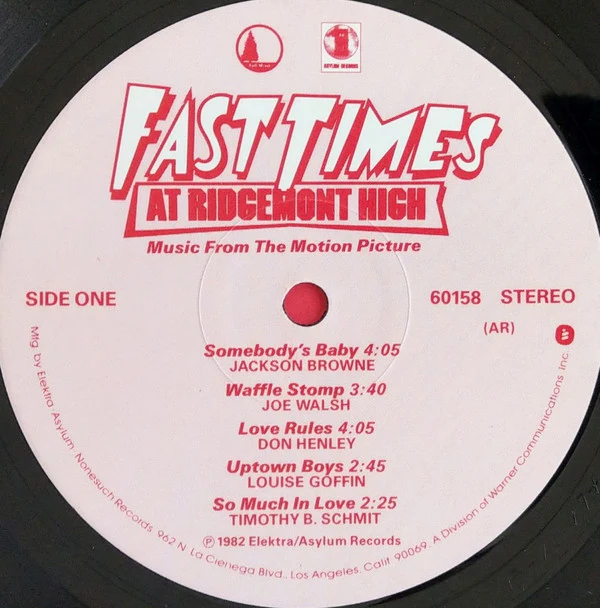 Various - Fast Times At Ridgemont High • Music From The Motion Picture (2xLP, Album, Comp, AR ) - Image 5