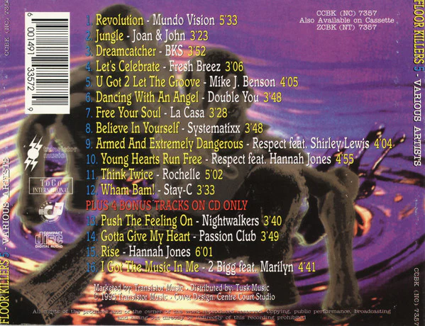 Various - Floor Killers 5 (CD, Comp) - Image 3