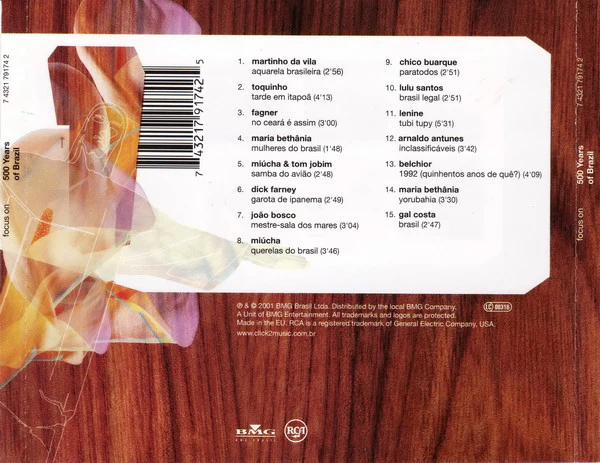 Various - Focus On: 500 Years Of Brazil (CD, Comp) - Image 2