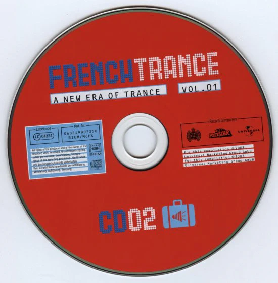 Various - French Trance Vol. 01 (2xCD, Comp, Copy Prot.) - Image 3