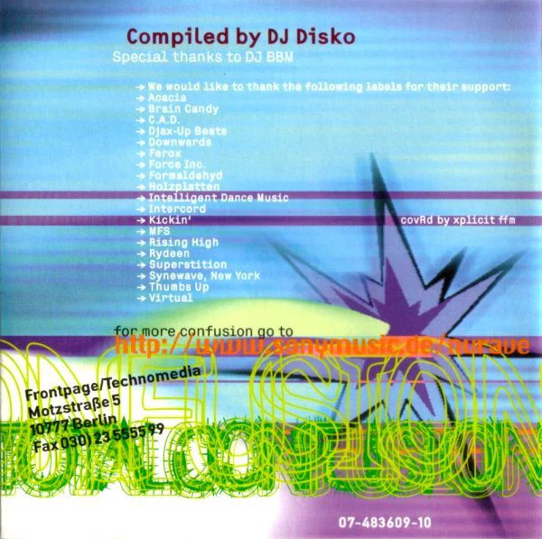 Various - Frontpage Presents Nu Rave Vol. 2.00 Total Confusion (2xCD, Comp) - Image 3