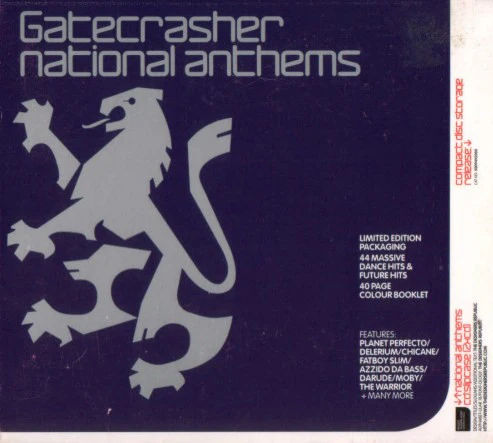 Various - Gatecrasher: National Anthems (2xCD, Comp, Mixed)