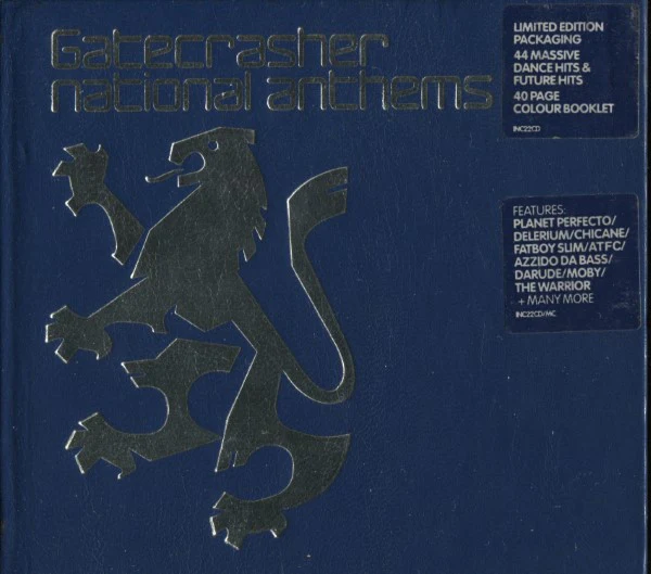 Various - Gatecrasher: National Anthems (2xCD, Ltd, Mixed) - Image 2