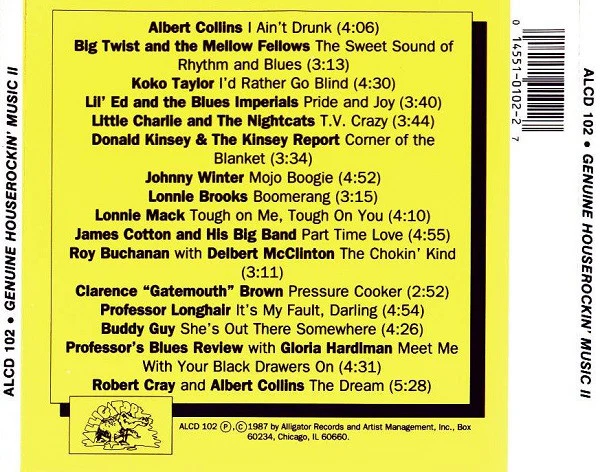 Various - Genuine Houserockin' Music II (CD, Smplr) - Image 2