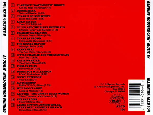 Various - Genuine Houserockin' Music IV (CD, Comp) - Image 2