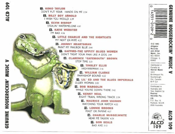 Various - Genuine Houserockin' Music V (CD, Comp) - Image 2