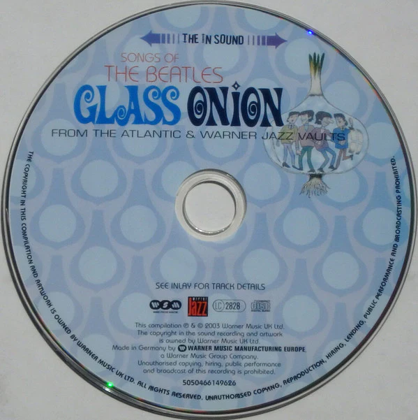 Various - Glass Onion (Songs Of The Beatles From The Atlantic & Warner Jazz Vaults) (CD, Comp) - Image 2