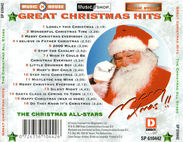 Various - Great Christmas Hits (CD, Comp) - Image 4