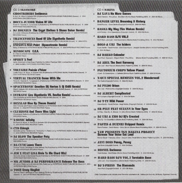 Various - Hard Techno 2 (4xCD, Comp) - Image 4