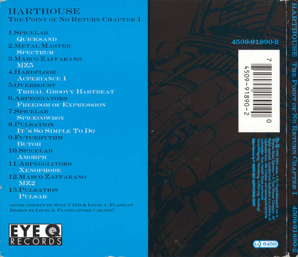 Various - Harthouse - The Point Of No Return Chapter 1 (CD, Comp) - Image 2