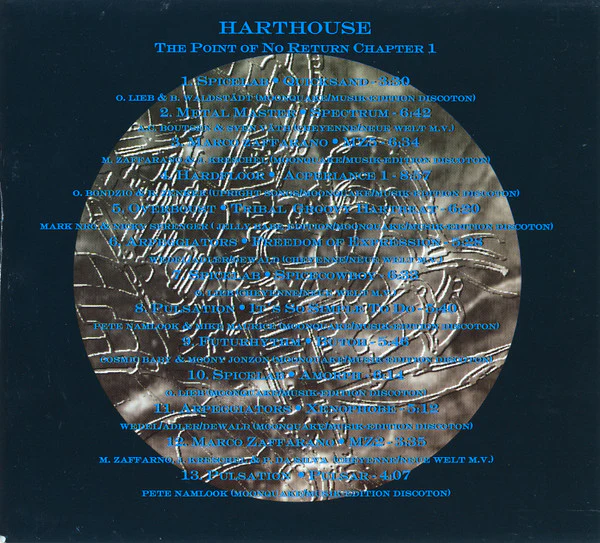 Various - Harthouse - The Point Of No Return Chapter 1 (CD, Comp) - Image 4