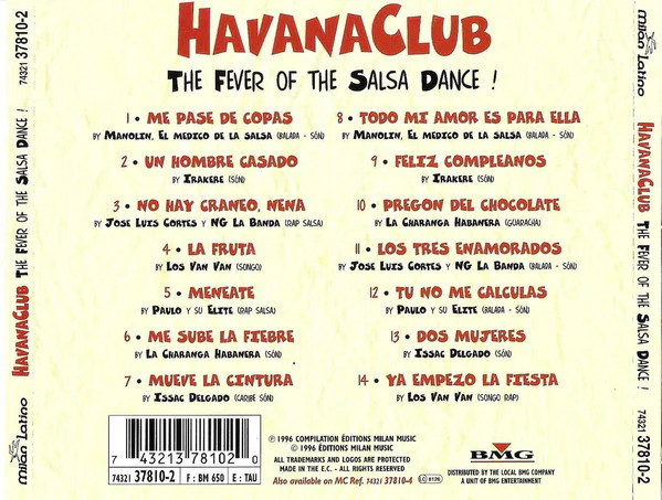 Various - Havana Club - The Fever Of The Salsa Dance! (CD, Comp) - Image 2